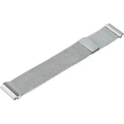 Міланський сітчастий ремінець Primo для годинника Samsung Galaxy Watch 3 41 мм (SM-R850) Silver