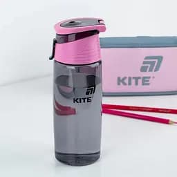 Пляшечка для води Kite 550 мл сіра (K25-401-1) - мініатюра 3