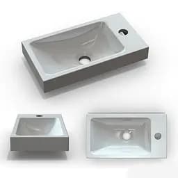 Раковина Fancy Marble Ida (400C) 1704101, Білий - мініатюра 2