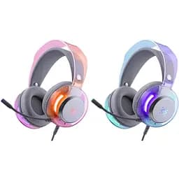 Гарнітура Defender Glitch, USB, RGB, 2м, White - мініатюра 9