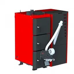 Твердопаливний котел Kraft серія F 30 з пальником Oxi(Україна)