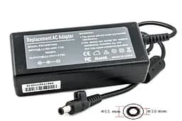Блок живлення для ноутбуків PowerPlant SAMSUNG 220V, 16V 60W 3.75A (5.5*3.0)