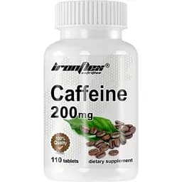 Предтренировочный комплекс IronFlex Caffeine 200, 110 таблеток