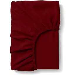 Простынь Cosas на резинке в кроватку из вареного хлопка 60х120 ruby, бордо (79WashedCottonBordo_120)