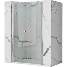 Душові двері Rea Western Space N2 90 REA-K9993, прозорий, хром