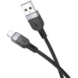 Кабель Hoco X109 Energy силиконовый зарядный кабель для передачи данных iPL-1 м Черный