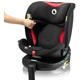 Автокрісло Lionelo Navy I-Size black red (LO-NAVY I-SIZE BLACK RED) - мініатюра 11