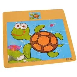 Дерев’яний пазл «Черепаха» IW9
