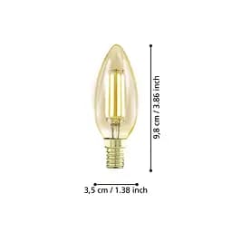Напівпровідникова лампа LM_LED_E14 EGLO 110069 - мініатюра 2