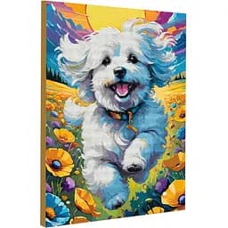 Картина по номерам с алмазной мозаикой Santi Пушистая радость 40х50 см (954978)