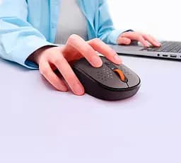 Миша Baseus Wireless Mouse F01B Grey Tri-Mode (B01055503833-00) [99873] - мініатюра 6