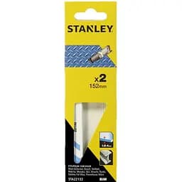 Полотна для шаблевої пили по металу Stanley HSS l= 152 мм 2 шт. (STA22132-XJ)