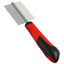 Flamingo Comb Double фламинго расческа двусторонняя с разной густотой зубцов для собак и котов