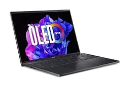 Ноутбук Acer Swift Go 16 SFG16-71 16 3.2K OLED, Intel i5-13420H, 16GB, F512GB, UMA, Win11, чорний (NX.KVZEU.003) - мініатюра 2