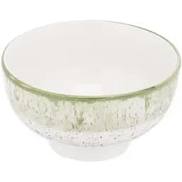 Салатник Ardesto Siena 11.5 см бело-зеленый (AR2914SWG)