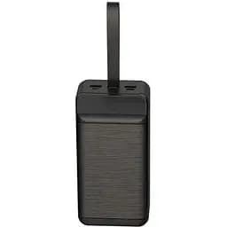 Зовнішній портативний акумулятор XO PR158 50000 mAh 22.5W чорний 6920680829279 - мініатюра 3