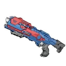 Набір героя 894 -01Супергерой з автоматом, маскою та мішенями, синій колір