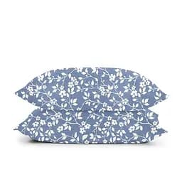 Набір наволочок Cosas Flowers CS1 50х70 см блакитний (SetPillow_FlowersWhiteBlue_50х70)
