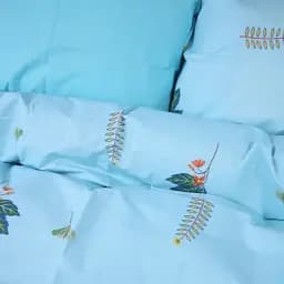 Підковдра MirSon 17-4736 Green leaves Ranforce Elite 110х140 см (2200008926472)