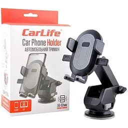 Тримач мобільного телефону автомобільний Carlife ширина 59-92 мм (PH607)