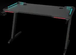 Геймерський комп'ютерний стіл GT Racer T-1226 (120x60x73) Black - мініатюра 3