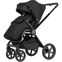 Універсальна коляска 2 в 1 Venicci Tinum Upline, All Black (5905261330130)