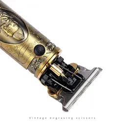 Професійна машинка для стрижки, окантовочна машинка VGR V-085 (Бронза) - мініатюра 7