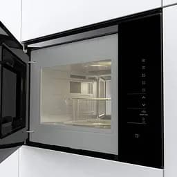 Мікрохвильова піч Gorenje вбудовувана 25л 900Вт гриль дисплей інвертор чорний - мініатюра 4