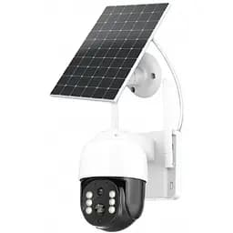 4G видеокамера PiPo уличная c солнечной панелью PPIPC38D4MP25 PTZ 2.8mm ICSee АКБ 10400mA