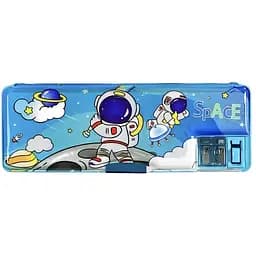 Пенал шкільний C 37106-3 з вбудованою точилкою і принтом