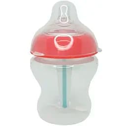 Бутылочка Mega Zayka с индикатором температуры 150 мл MGZ-0214 (Pink)