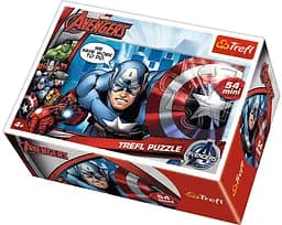 Набір Пазли - (54 елм. Міні) - "Капітан Америка" / Дісней Марвел