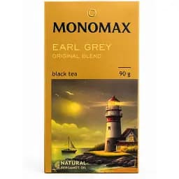 Чай чорний Monomax Original 100% Бергамот 90 г