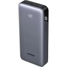 УМБ Ugreen 20000mAh 30W PD/QC, USB-A, 2xUSB-С (PB532) Gray