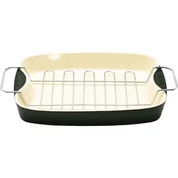 Форма для запікання Gipfel Majolica прямокутна з решіткою 36х24.5х6 см (3906)