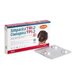 Пігулки від бліх та кліщів Сімпаріка Тріо для собак 5.1-10 кг 3 шт. (10024332) - мініатюра 3