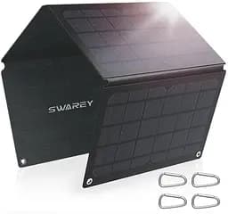 Сонячна панель Solar panel IP67 30W 2xUSB (PD) виходу (BS-030)