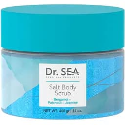 Сольовий скраб для тіла Dr. Sea Бергамот, Пачулі та Жасмин 400 г (20868)