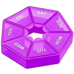 Таблетница Semi 7Days Mini Pill Box, Purple