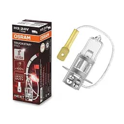 Галогенова лампа OSRAM H3 64156TSP TruckStar Pro Next Gen +100% 70W 24V Pk22S (1 шт)