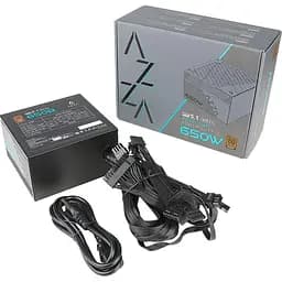 Блок живлення AZZA PSAZ-650B 650W ATX 3.1 80+ Bronze (PSAZ-650B(ATX3.1)) - мініатюра 3