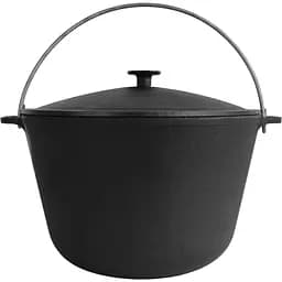 Казан чавунний азійський Brizoll з кришкою 10 л (KT10-1)