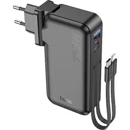 Зовнішній акумулятор Hoco J126 Travel 10000mAh 22.5W Black [615723] [107510] - мініатюра 2