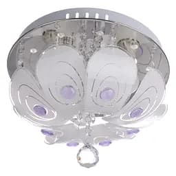 Люстра стельова Brille торт кришталева E14 40W CH (BCL-454C/3)