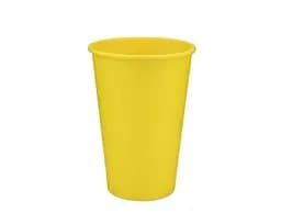 Стакан одношаровий 400 мл "Yellow Cup" 50шт/уп
