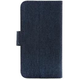 Чохол-книжка Toto Book Cover Premium Universal 4.7" Blue - мініатюра 2
