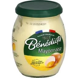 Майонез Benedicta натуральный 70% 255 г (971482)