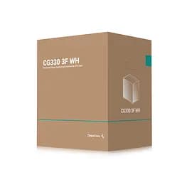 Корпус DeepCool CG330 3F White (R-CG330-WHNGM3-G) без БЖ - мініатюра 2