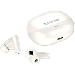 Наушники ColorWay беспроводные Earbuds TWS 1 бежевый bluetooth 5.3 микрофон динамики 13 мм сенсорное управление