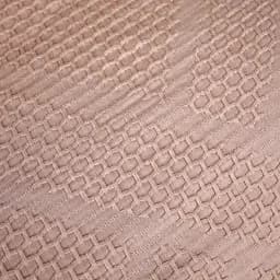 Комплект постільної білизни MirSon №20-01 Waffle Bej 175х210 см бежевий (2200011032603) - мініатюра 5